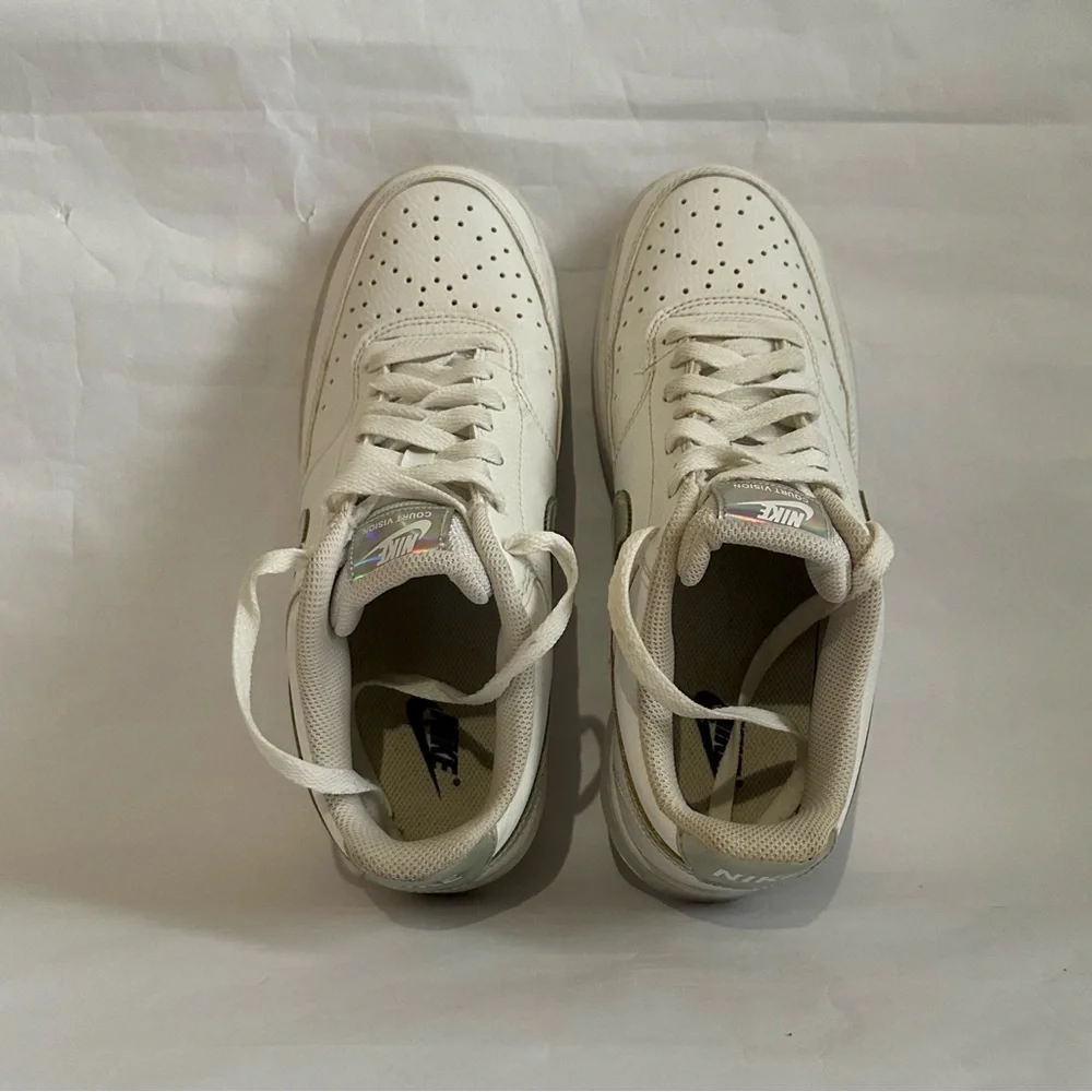 Nike Women’s Court Vision White Sneakers